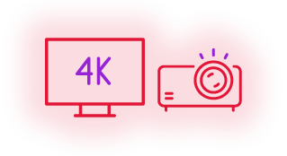 Imagem unitv recarga oficial digital com destaque para tecnologia 4K, indicando alta resolução de vídeo ou imagem, ideal para quem busca qualidade superior em conteúdo visual.